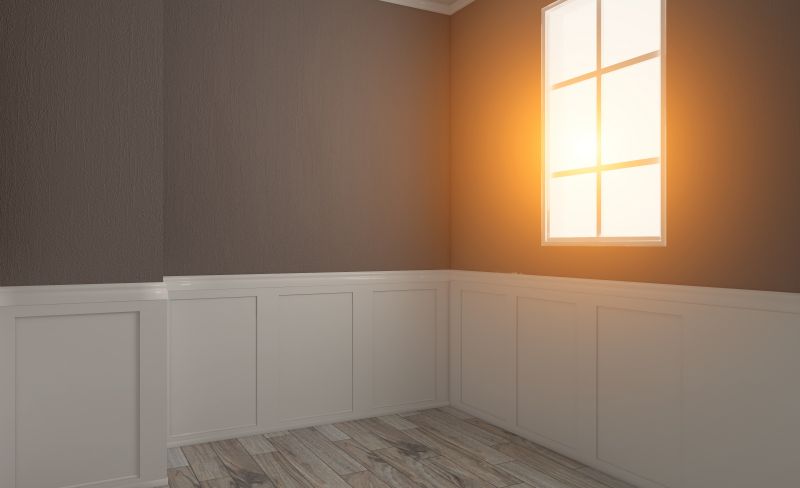 Interior Wall with Board and Batten